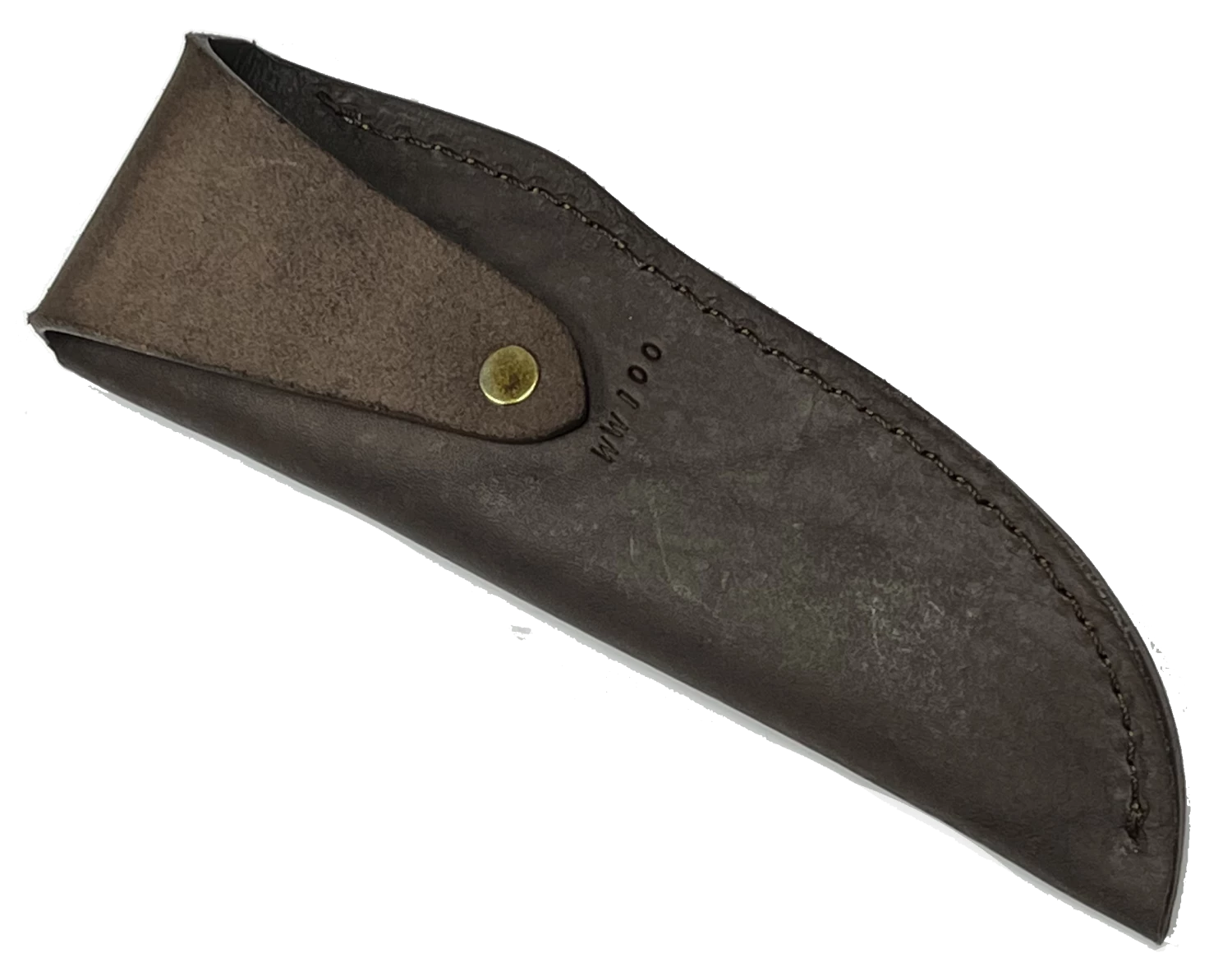 Premium Knife Supply Knife Sheath Leather - SHWW100-DB - 1 5/8" Opening And A 6 5/8" Length -Dark Brown 2 Premium Knife Supply Knife Sheath Leather - SHWW100-DB - 1 5/8" Opening And A 6 5/8" Length -Dark Brown