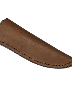 Peterson Custom Leather Knife Sheath Leather - SHWW46 - P - 1.5" Opening And 6.5" Long. - Peanut Brittle