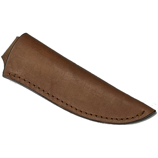 Peterson Custom Leather Knife Sheath Leather - SHWW011 - P - 1 7/8" Opening And A 7.25" Long. - Peanut Brittle 1 Peterson Custom Leather Knife Sheath Leather - SHWW011 - P - 1 7/8" Opening And A 7.25" Long. - Peanut Brittle