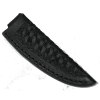 Peterson Custom Leather Knife Sheath Leather - SHWWA-Blk - BW - 3/4" Opening And A 3.75" Length - Black Basket Weave