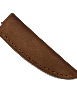 Premium Knife Supply Knife Sheath Leather - SHWWA-P - 3/4" Opening And A 3.75" Length - Peanut Brittle Knife Sheaths, Cases, Edge Guards & Displays