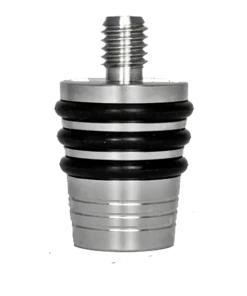 Ruth Niles Whiskey Bottle Stoppers - Stainless Steel - Made In USA - SS-630 - 1 1/16" Dia