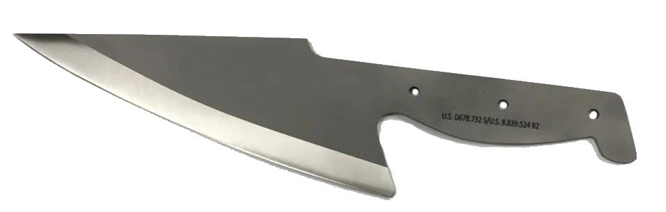 Premium Knife Supply Rockin Chef Knife Blank - Ugly Blade Knife Works Patented Chef Knife 1 Premium Knife Supply Rockin Chef Knife Blank - Ugly Blade Knife Works Patented Chef Knife