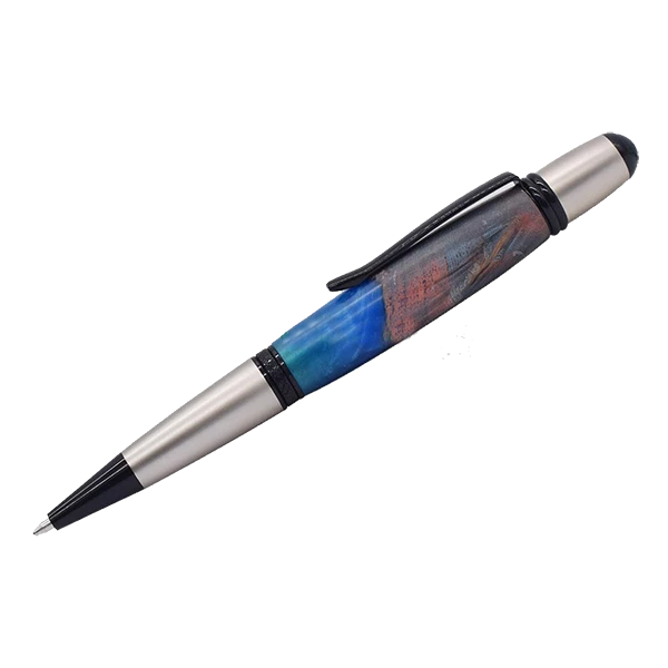 Xiamen Rizheng Industry Co. Ltd Pen Kits By Name Sahara Twist Pen - Gun Metal And Matte Black Chrome 1 Xiamen Rizheng Industry Co. Ltd Pen Kits By Name Sahara Twist Pen - Gun Metal And Matte Black Chrome