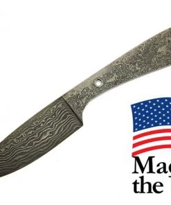 Premium Knife Supply Damascus: San Mini Caper - USA Knife Kits