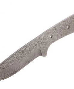 Premium Knife Supply Knife Kits Damascus: San Mai Hook's Drop Point Skinner