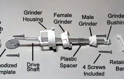 Kitchen Essentials Chef Specialties 10 Inch Salt Mechanism