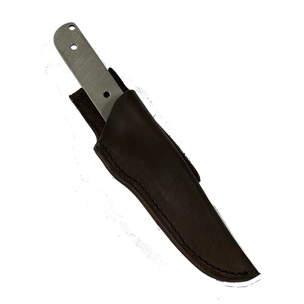 Premium Knife Supply Custom Leather Knife Sheath Leather - SHWW4 - 1 5/8" Opening And A 6 1/8"" Length With Belt Loop. Fits San Mai Damascus Tanto Knife Kit 1 Premium Knife Supply Custom Leather Knife Sheath Leather - SHWW4 - 1 5/8" Opening And A 6 1/8"" Length With Belt Loop. Fits San Mai Damascus Tanto Knife Kit