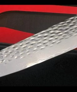 Premium Knife Supply * VG10 Hammered Pattern - Santoku Chef Knife Blank - 12" OAL - 7" Cut - VG10 Damascus Monthly Sales 9 Premium Knife Supply * VG10 Hammered Pattern - Santoku Chef Knife Blank - 12