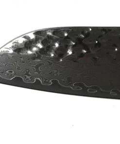 Premium Knife Supply * VG10 Hammered Pattern - Santoku Chef Knife Blank - 12" OAL - 7" Cut - VG10 Damascus Monthly Sales 12 Premium Knife Supply * VG10 Hammered Pattern - Santoku Chef Knife Blank - 12