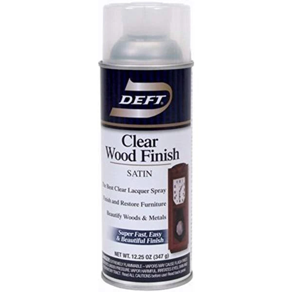 Lancaster Deft Clear 12 Oz Aerosol Lacquer - Satin Woodturners Finishes And Adhesives 1 Lancaster Deft Clear 12 Oz Aerosol Lacquer - Satin Woodturners Finishes And Adhesives