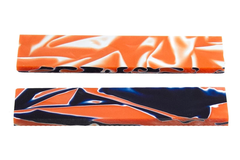 Bear Tooth Woods Knife Scales - Denver Swirl Knife Scales - 0.24 X 1.5 X 5 - 2 Pieces 2 Bear Tooth Woods Knife Scales - Denver Swirl Knife Scales - 0.24 X 1.5 X 5 - 2 Pieces