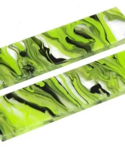 Bear Tooth Woods Knife Scales & Handles Knife Scales - Duck Weed Mist Knife Scales - 0.25 X 1.5 X 5 - 2 Pieces