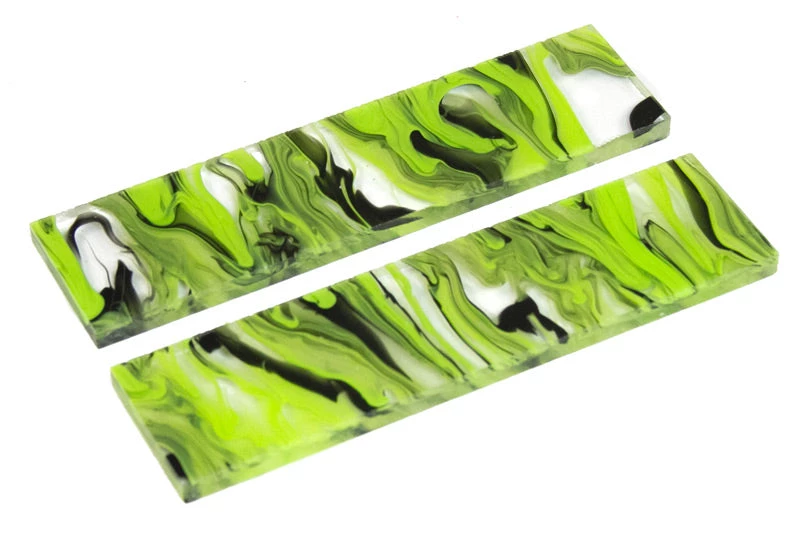 Bear Tooth Woods Knife Scales & Handles Knife Scales - Duck Weed Mist Knife Scales - 0.25 X 1.5 X 5 - 2 Pieces 1 Bear Tooth Woods Knife Scales & Handles Knife Scales - Duck Weed Mist Knife Scales - 0.25 X 1.5 X 5 - 2 Pieces