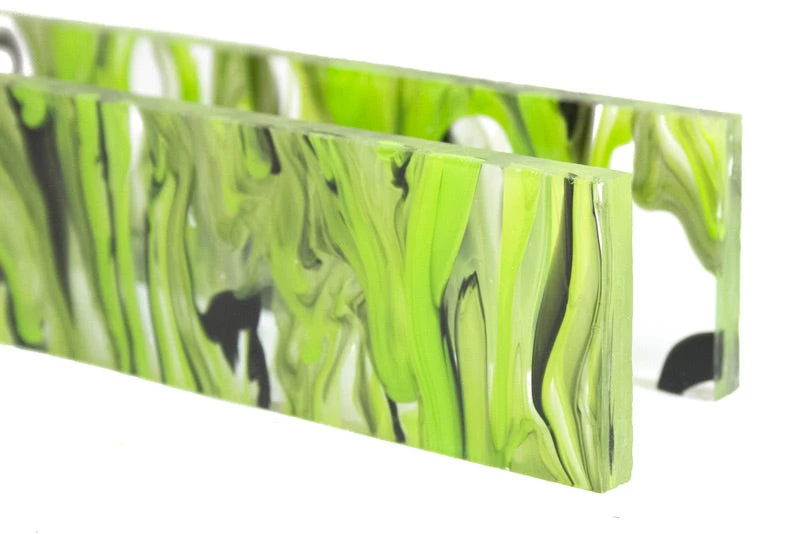 Bear Tooth Woods Knife Scales & Handles Knife Scales - Duck Weed Mist Knife Scales - 0.25 X 1.5 X 5 - 2 Pieces 2 Bear Tooth Woods Knife Scales & Handles Knife Scales - Duck Weed Mist Knife Scales - 0.25 X 1.5 X 5 - 2 Pieces