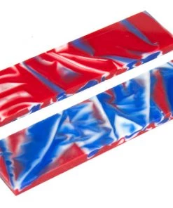 Bear Tooth Woods Knife Scales - 4th Of July Camo Knife Scales - 0.24 X 1.5 X 5 - 2 Pieces