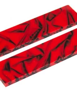 Bear Tooth Woods Knife Scales - Tech Pride Knife Scales - 0.23 X 1.5 X 5 - 2 Pieces Knife Scales & Handles