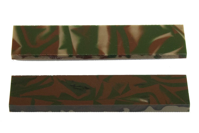 Bear Tooth Woods Knife Scales - Woodland Camo Knife Scales - 0.22 X 1.5 X 5 - 2 Pieces Knife Scales & Handles 2 Bear Tooth Woods Knife Scales - Woodland Camo Knife Scales - 0.22 X 1.5 X 5 - 2 Pieces Knife Scales & Handles