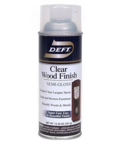 Lancaster Deft Clear 12 Oz Aerosol Lacquer - Semi Gloss Woodturners Finishes And Adhesives