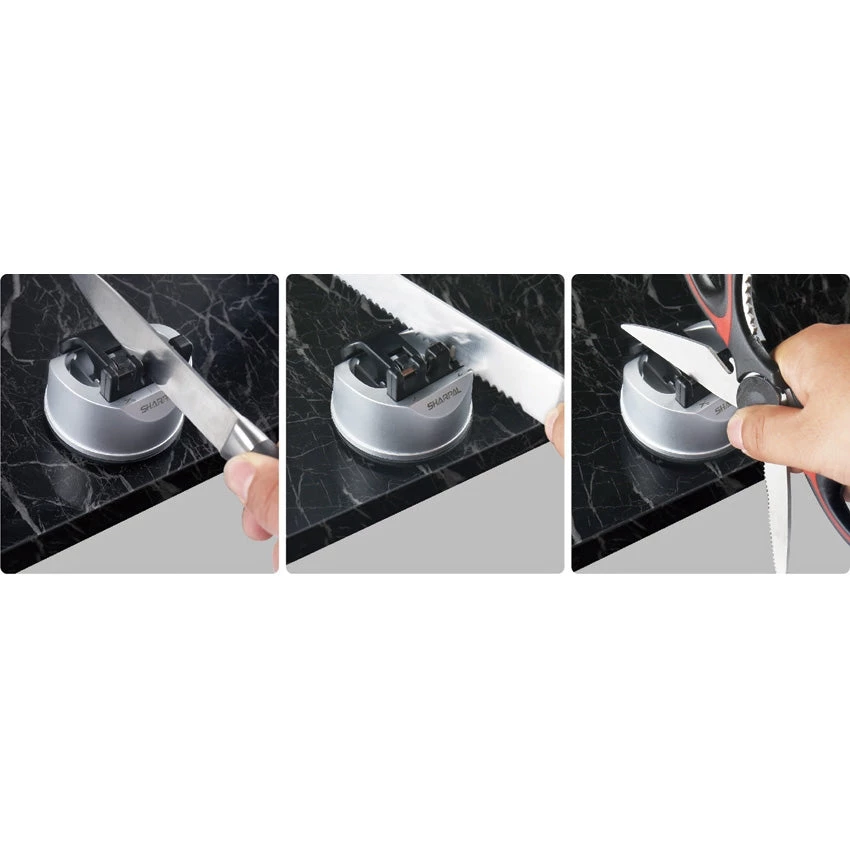 Blue Ridge Ceramic & Tungsten Carbide Benchtop Knife & Scissor Sharpener - Sharpal Sharpening 3 Blue Ridge Ceramic & Tungsten Carbide Benchtop Knife & Scissor Sharpener - Sharpal Sharpening