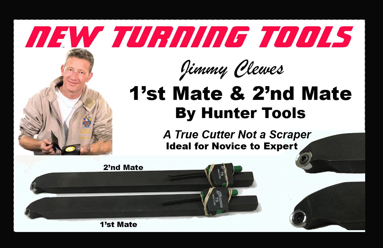 WoodWorld Of Texas Jimmy Clewes 1'st & 2'nd Mate Hollowing Tools (Un-Handled) Jimmy Clewes Signature Tools 6 WoodWorld Of Texas Jimmy Clewes 1'st & 2'nd Mate Hollowing Tools (Un-Handled) Jimmy Clewes Signature Tools