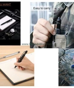 Premium Knife Supply Knife Kits SOCOM Tactical Pen With Glass Breaker And Self Defense Tip - Black Aluminum 5 Premium Knife Supply Knife Kits SOCOM Tactical Pen With Glass Breaker And Self Defense Tip - Black Aluminum