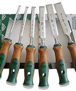 Woodstock International, Inc. Clearance Stubia Kork Handle 6 Pc Bench Chisel Set - Made In Austria