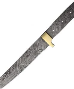 Szco Knife Kits Economy - Tanto W/ Brass Bolster 12.25" Overall - Damascus