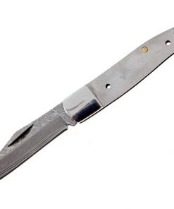 Premium Knife Supply Damascus Folder - Texas Toothpick Knife Kits