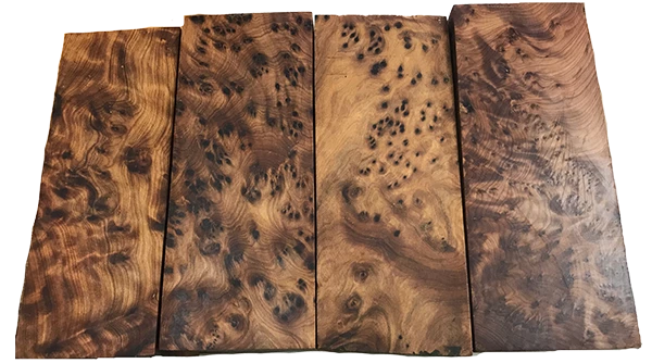 Barracuda Billets Thuya Burl AAA 3"x3"x6" Billet 1 Barracuda Billets Thuya Burl AAA 3"x3"x6" Billet