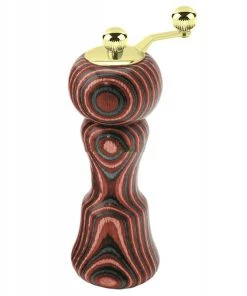 Xiamen Rizheng Industry Co. Ltd Top Crank Salt & Pepper Mill - Gold - 6" Kitchen Essentials