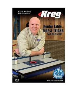 Jimmy Clewes Clearance DVD: Router Table Tips & Tricks With Mark Eaton