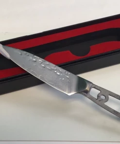 Premium Knife Supply * VG10 Hammered Pattern - Paring Knife Blank - VG10 Damascus Monthly Sales 5 Premium Knife Supply * VG10 Hammered Pattern - Paring Knife Blank - VG10 Damascus Monthly Sales