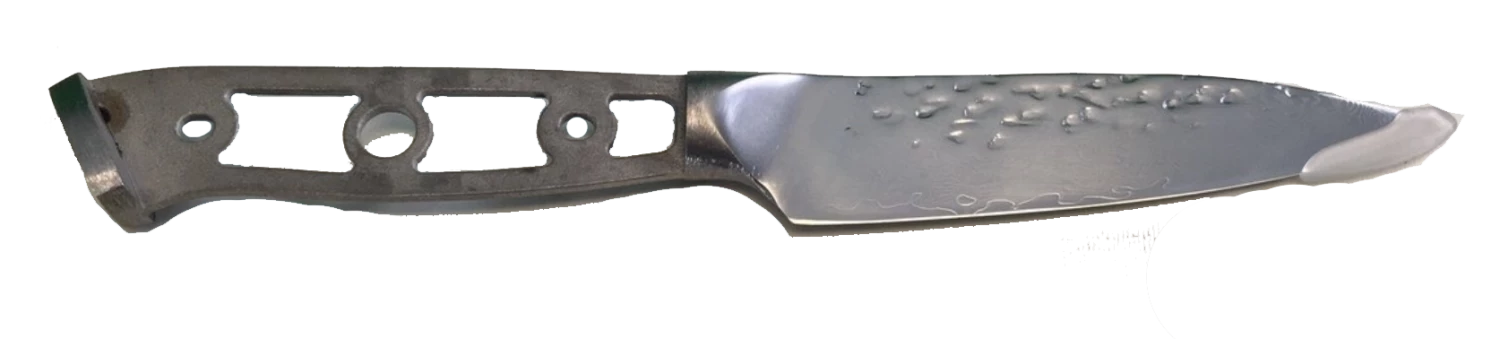 Premium Knife Supply * VG10 Hammered Pattern - Paring Knife Blank - VG10 Damascus Monthly Sales 2 Premium Knife Supply * VG10 Hammered Pattern - Paring Knife Blank - VG10 Damascus Monthly Sales