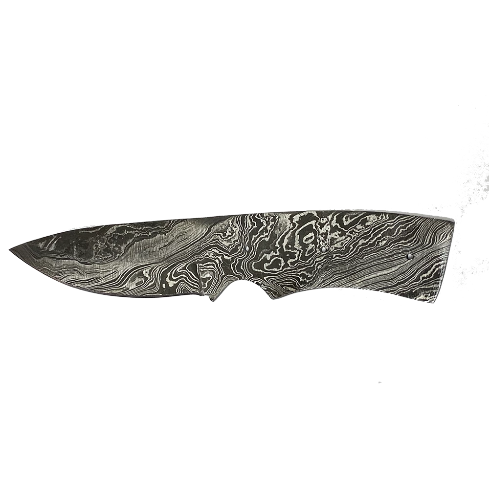 Pakistan - Cobra Knife Kits Economy - Washita Damascus Blank 1 Pakistan - Cobra Knife Kits Economy - Washita Damascus Blank