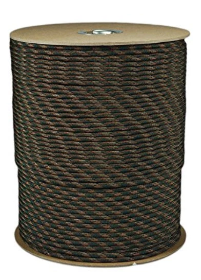 Amazon Woodland Camo Parachute Cord Paracord Type III Military Specification 550 1 Amazon Woodland Camo Parachute Cord Paracord Type III Military Specification 550