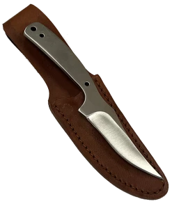 Premium Knife Supply Custom Leather Knife Sheath Leather - SHWW45 - 1.25" Opening And A 4.5" Length With Belt Loop. Fits Woodsman Skinner Knife Sheaths, Cases, Edge Guards & Displays