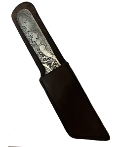 Premium Knife Supply Knife Sheaths, Cases, Edge Guards & Displays Custom Leather Knife Sheath Leather - SHWW124 - 1.5" Opening And A 5"" Length With Belt Loop. Fits XL Tanto