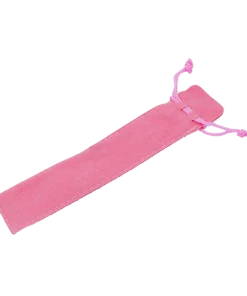 Xiamen Rizheng Industry Co. Ltd Bag, Boxes And Displays Velvet Drawstring Pen Bags II - Pink (10 Pack)