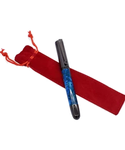 Xiamen Rizheng Industry Co. Ltd Velvet Drawstring Pen Bags II - Red (10 Pack)