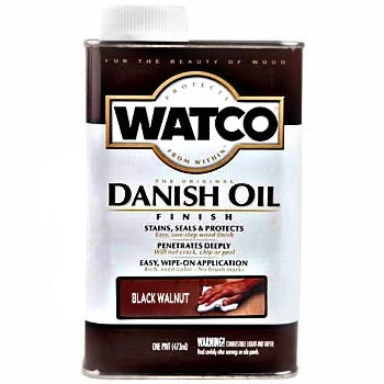 Barracuda Lacquer, Poly & Urethane Blends Watco Danish Oil - Gallon - Black Walnut 1 Barracuda Lacquer, Poly & Urethane Blends Watco Danish Oil - Gallon - Black Walnut