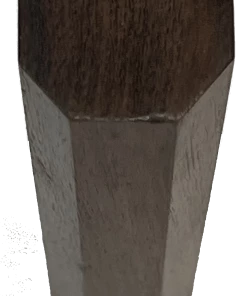 Grande Sharp **Knife Scales - Hidden Tang - 90% Finished Octagonal Handles - Stabilized Wood With Silver Colored Metal Band 6 Grande Sharp **Knife Scales - Hidden Tang - 90% Finished Octagonal Handles - Stabilized Wood With Silver Colored Metal Band