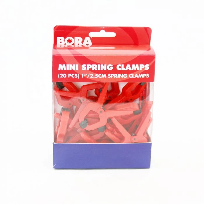 Affinity Tools Bora Professional Spring Clamp - 1" Mini Spring Clamp - 20 Pcs 5 Affinity Tools Bora Professional Spring Clamp - 1" Mini Spring Clamp - 20 Pcs
