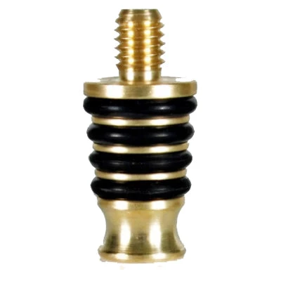 Ruth Niles Bottle Stoppers - Cork Style - Brass - Made In USA 1 Ruth Niles Bottle Stoppers - Cork Style - Brass - Made In USA