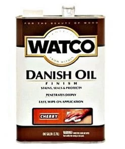 Barracuda Lacquer, Poly & Urethane Blends Watco Danish Oil - Quart - Cherry