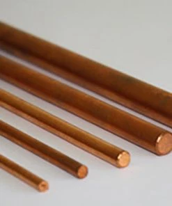 Speedy Metals Pin Material - Copper Rod 1/4" X 6" Long
