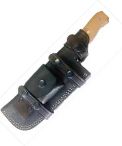 Premium Knife Supply SH16SK Cutlass BBQ/Butcher Knife Sheath - Italian Leather Sheath Knife Sheaths, Cases, Edge Guards & Displays
