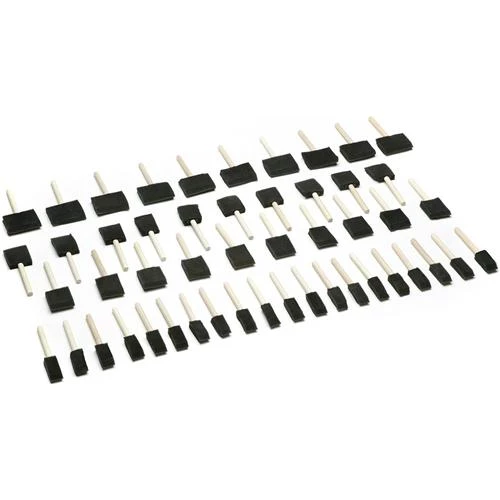 Woodstock International, Inc. 50 Pc Foam Brush Set Brushes 1 Woodstock International, Inc. 50 Pc Foam Brush Set Brushes