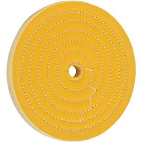 Woodstock International Buffing Wheel - Hard Muslin 8" X 50 Ply X 3/4" Hole 1 Woodstock International Buffing Wheel - Hard Muslin 8" X 50 Ply X 3/4" Hole