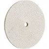 Woodstock International Buffing Wheel - Hard Spiral Sewn 8" X 1/2" Ply X 3/4" Hole